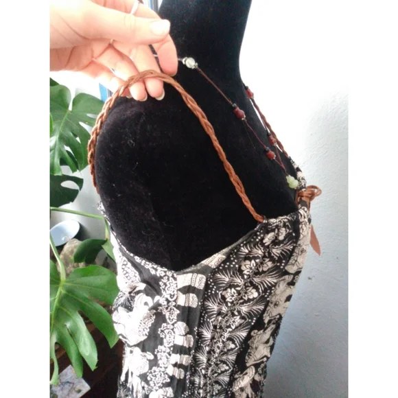 Elephant Print Boho Maxi Dress - Picture 3 of 6